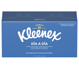 Kleenex día a día 150 pañuelos caja azul premium 